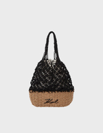 Сумка с органайзером KARL LAGERFELD K/Signature Makrame Beach Bag