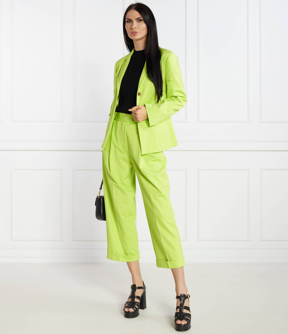 Брюки Liviana Conti - лимонный(F4SM40)