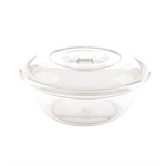 Тазик с крышкой прозрачный 13л.