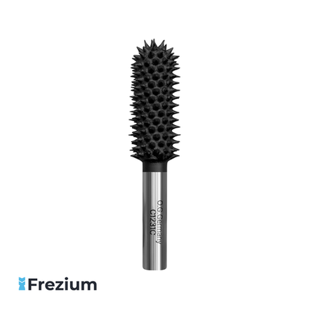 Борфреза по дереву твердосплавная закругленный цилиндр "O.G.Germany" (D12.7xS6.35xH31.8xL60; C1231C)