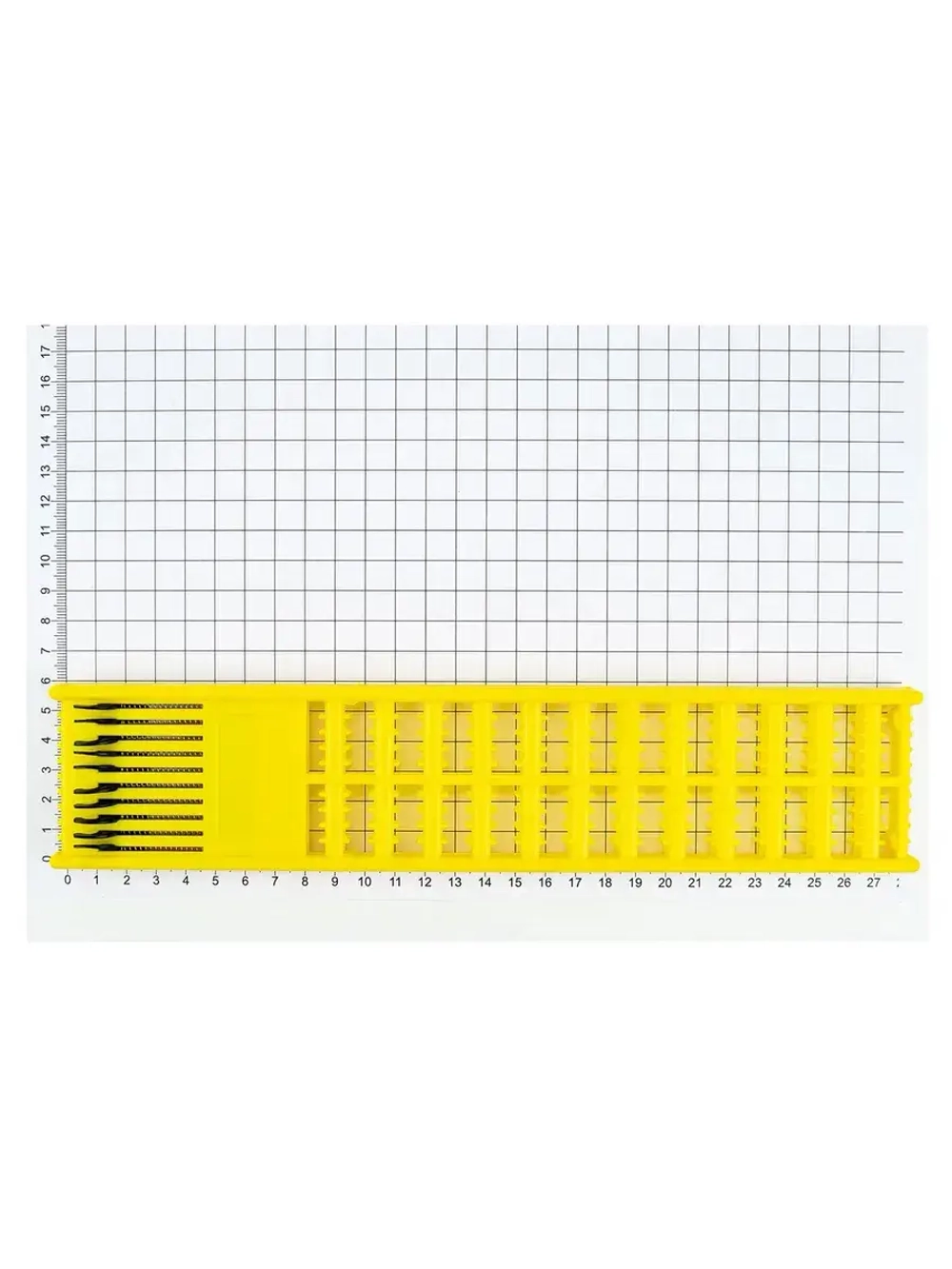 Поводочница пружинная на 20 поводков, 280х60 мм