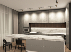 DK8020-BG Акцентный светильник SMART SPOT 20W DIM 3000K-6000K, матовое золото с черным