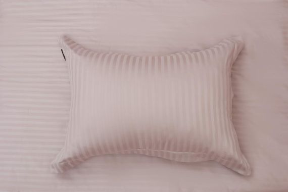 Моне (пеп роза) страйп сатин 7Е