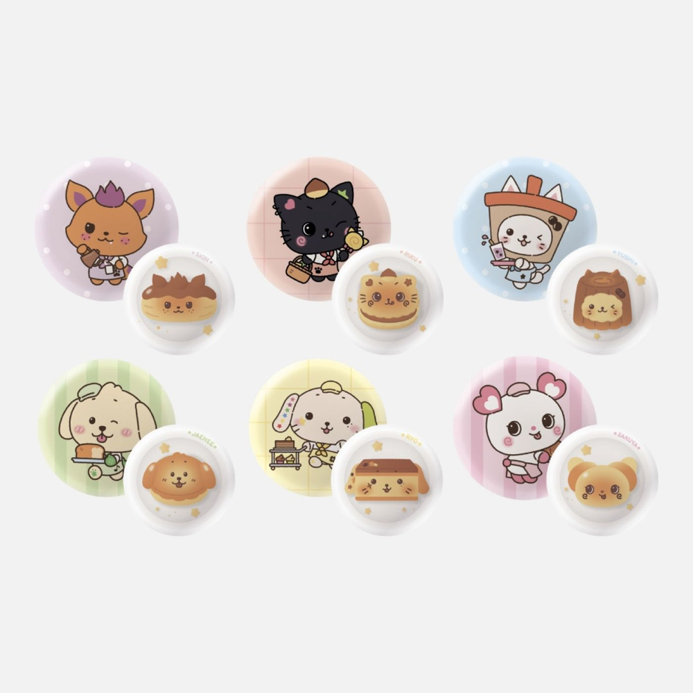 товары NCT WISH - WISH BAKERY 2026 POP UP OFFICIAL MD RANDOM PIN BUTTON