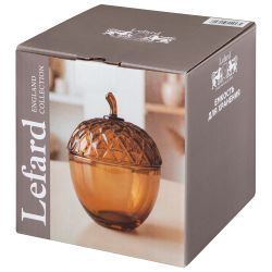 ЕМКОСТЬ ДЛЯ ХРАНЕНИЯ "ЖЕЛУДЬ" 11*11*15 СМ/350 МЛ