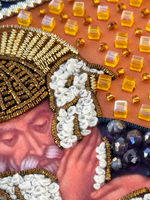 И-23 Набор для вышивания хрустальными камнями Святой Спиридон Тримифунтский