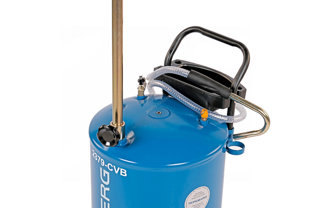 NORDBERG (2379-CVB) Установка для сбора масла пневматическая, 65 л, синяя