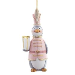 GAEM Фигурка декоративная подвесная "Пингвин", L5 W4,5 H12 см, 2в.