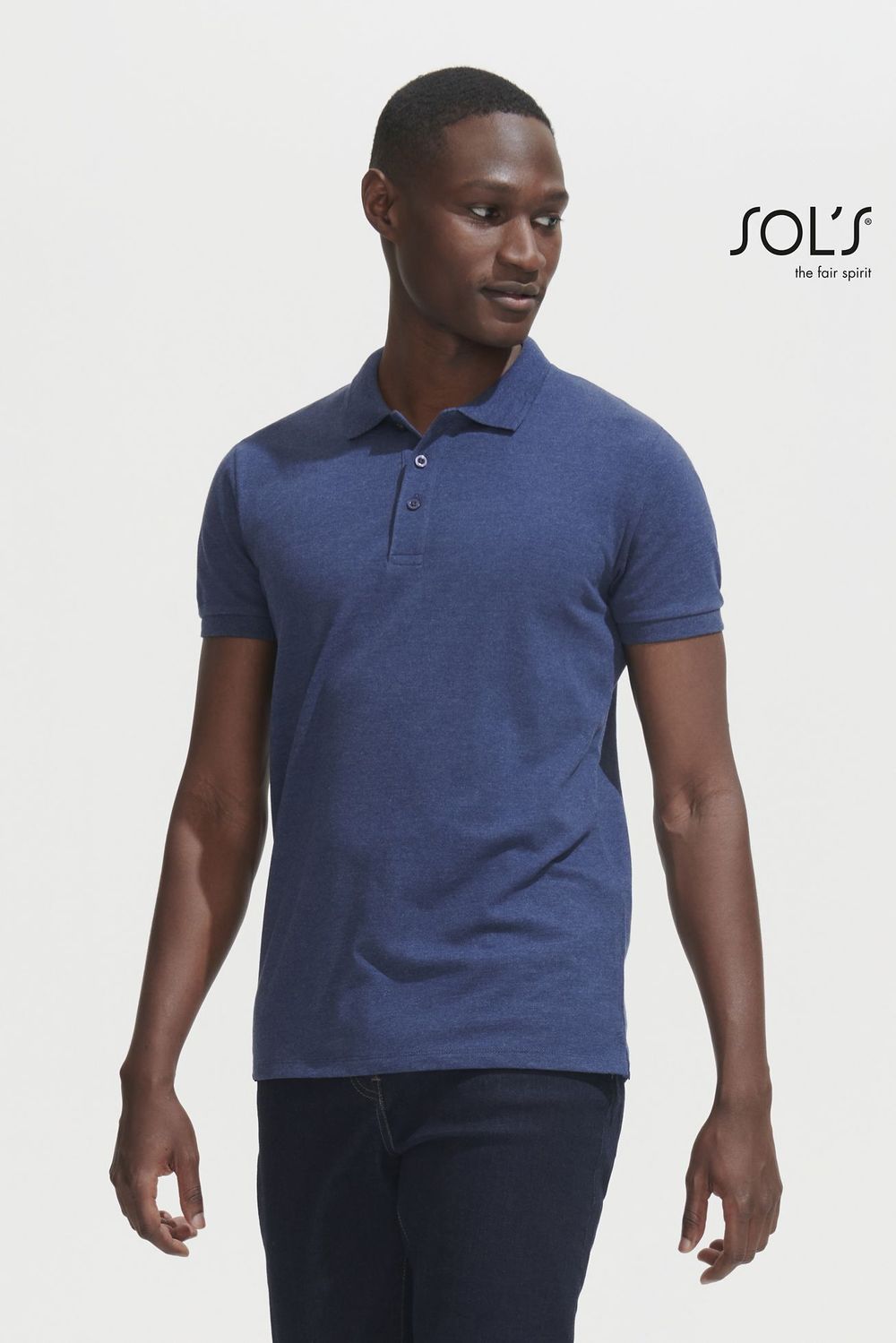 Рубашка поло PHOENIX MEN мужская Тёмно-синий  S