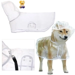 Дождевик для мелких пород собак «KOMFORT», прозрачный, р XL