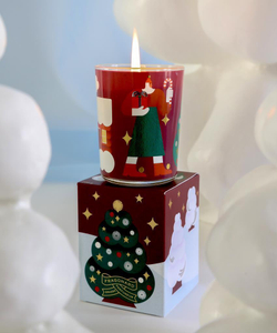 В ТУ НОЧЬ | Свеча 200г + декорированная стеклянный стакан