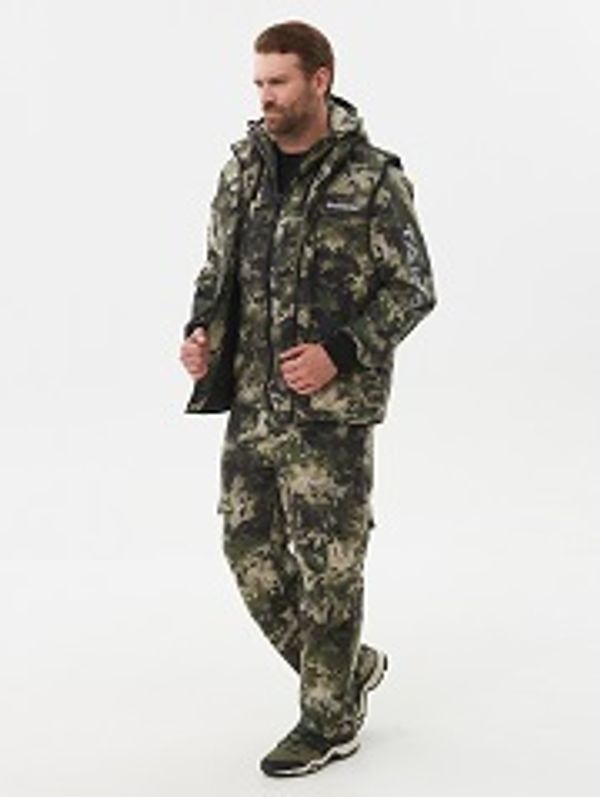 Костюм летний Тайга-3 ткань Твил-Пич цвет Зеленый Питон