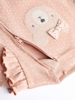 Комбинезон / Cлип для малышей Next K79-501, 3 шт., Молочный, Розовый