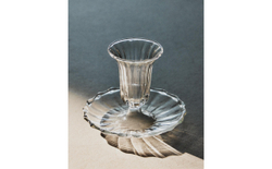 Zara Home Подсвечник из стекла, цвет прозрачный, 8.8 см