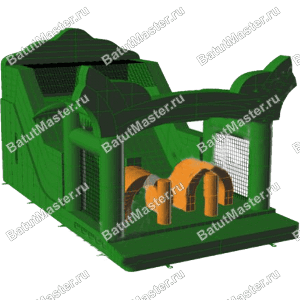 Коммерческий надувной батут "Мир сафари"