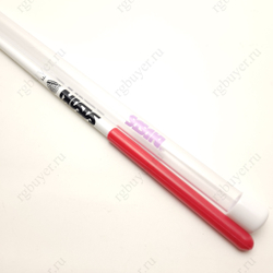 Палочка Sasaki 57 см белая с красной ручкой WxR (White x Red)