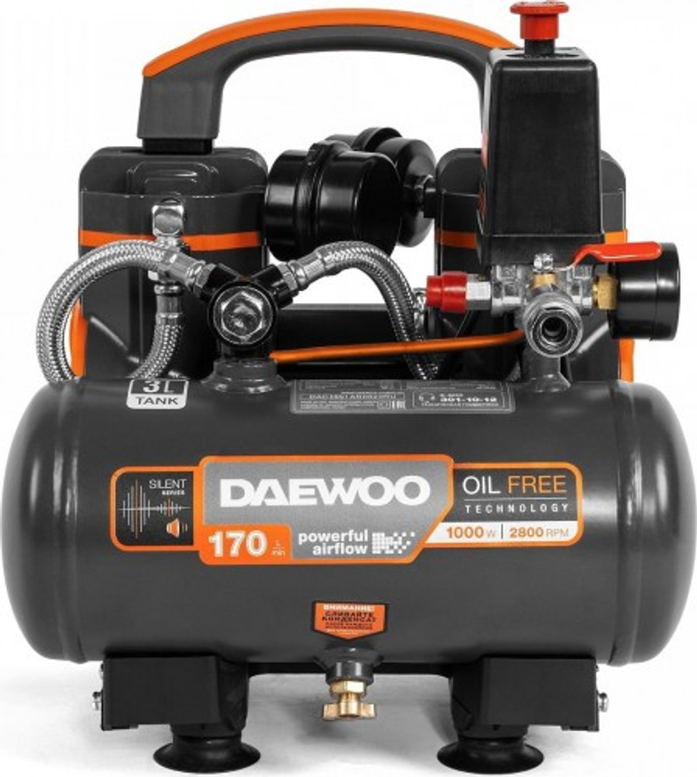 Компрессор поршневой безмасляный DAEWOO  DAC 170S DAC 170S