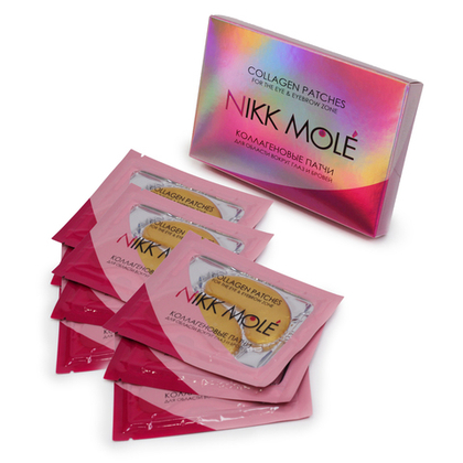 Патчи для области вокруг глаз и бровей Nikk Mole