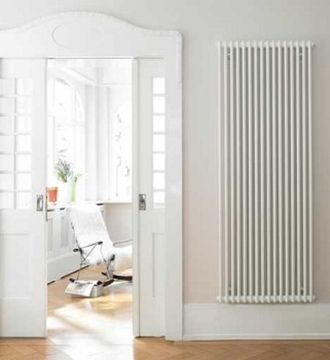 Радиатор Zehnder Charleston 2180 - 8 секций боковое подключение №1270, 3/4", RAL 9016 (белый)