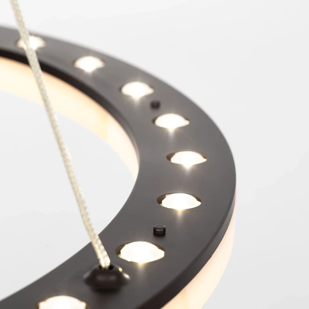 Citilux Электрон CL710B65S Люстра подвесная с пультом Венге