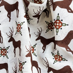 Шаль 120*120см, НОРДИК на белом