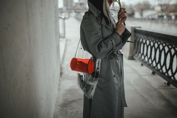 Сумка Цилиндр Желтый - фото 3