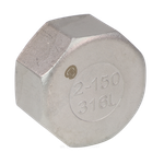 Заглушка сталь нерж Ду 40 (1 1/2") ВР Benarmo