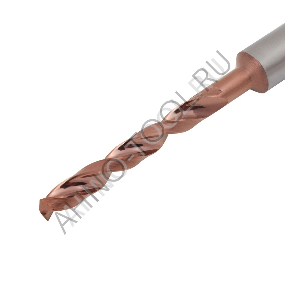 Сверло  3.4мм  твердосплавное 5D без подвода СОЖ. SP-X800050340 VHM AHNO по стали, чугуну, нерж. и ж