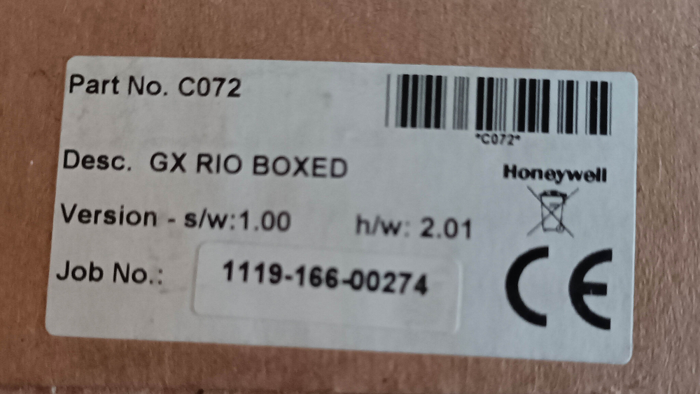 Модуль расширения Honeywell C072 GX RIO BOXED