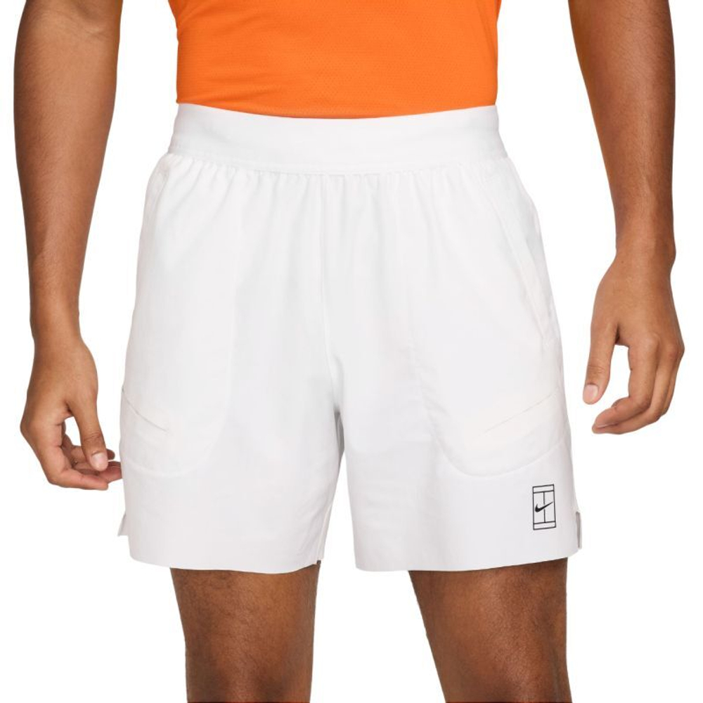 Теннисные шорты Nike Court Advantage Dri-Fit 6in Tennis - White