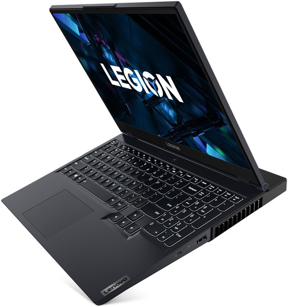 Ноутбук Lenovo Legion 5 15IMH6 (82JK000RRK) 15.6;(1920x1080)IPS/ i7-11800H(2.3ГГц)/ 16Гб/ 512Gb SSD/ GeForce RTX 3050 Ti 4Гб/ нет DVD/ Без ОС/ Темно-синий
