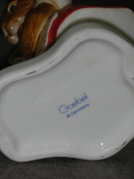 Статуэтка. Фарфор. Зайчиха гольфистка. Goebel. Германия