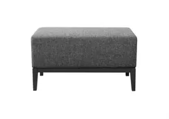 Банкетка Fjord 80 см (серый, рогожка)