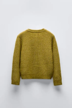 ZARA КАРДИГАН, ОЛИВКОВЫЙ