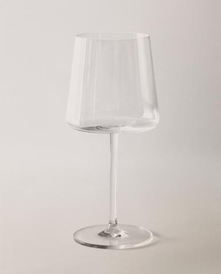 Zara Home бокал из стекла, цвет прозрачный, 21.4 см