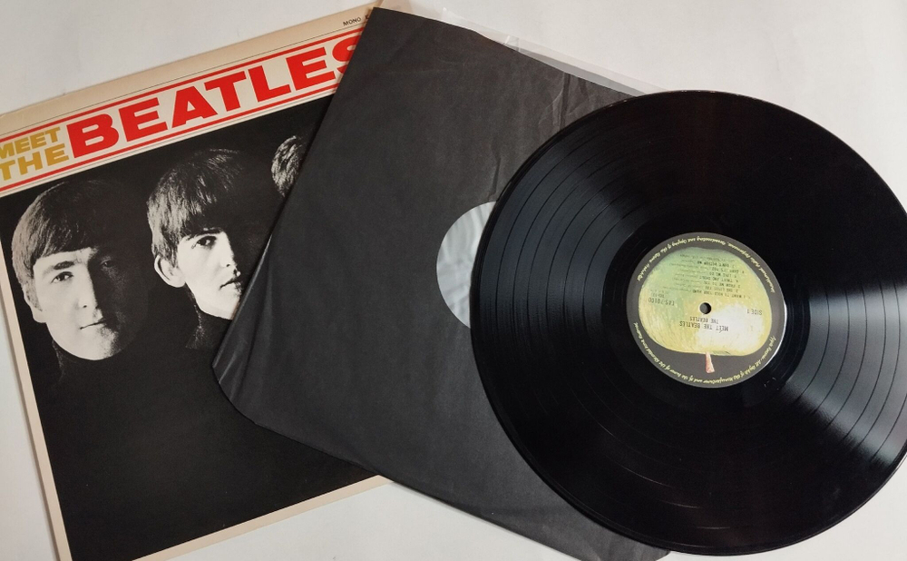 Винтажная виниловая пластинка LP The Beatles Meet The Beatles (Japan 1976) (No Obi)