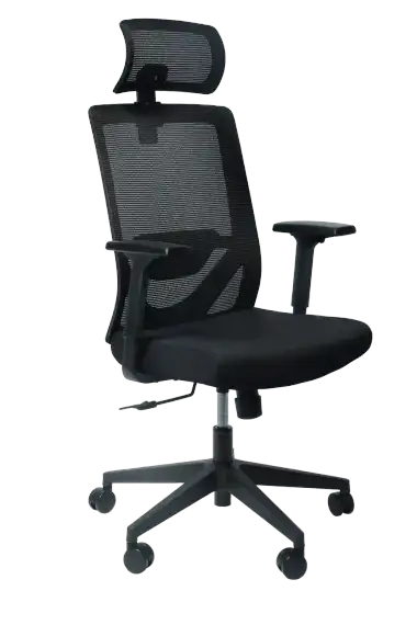 Офисное кресло SPARX FRS-3 Also Black (ткань / сетка, черный)