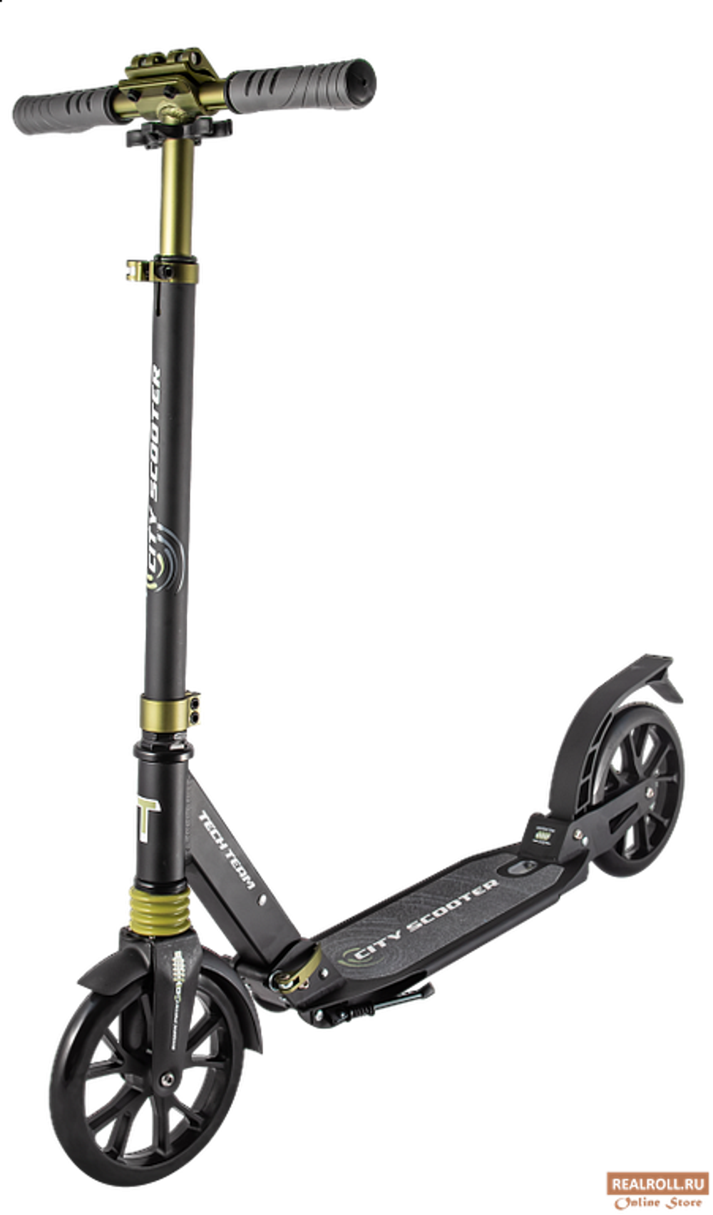 Самокат TECH TEAM City scooter черный