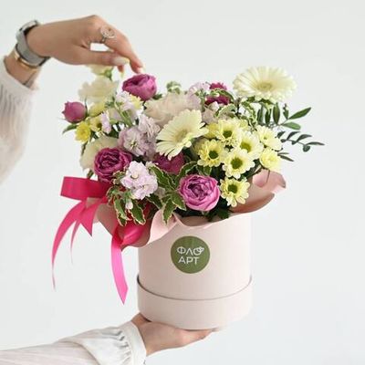 "Крокус" Цветочная коробка