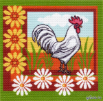 Артикул¶1520¶Техника исполнения¶Вышивка нитками¶Производитель¶Матрёнин Посад¶Тема¶Птицы¶Размер (см)¶