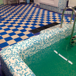 Модульное противоскользящее покрытие для бассейнов и саун Lagune