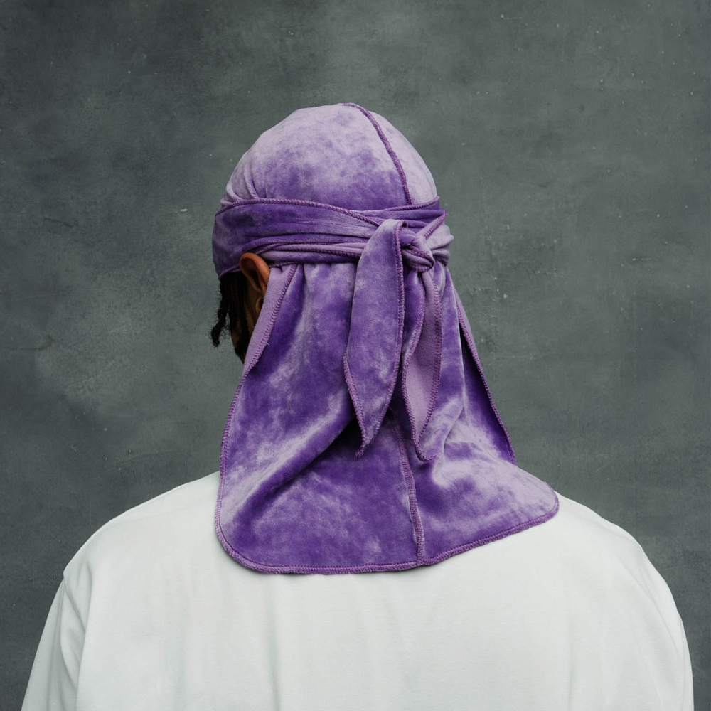 Бандана RARE MOD Purple velour durag