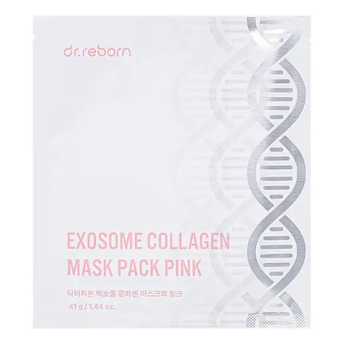 Гидрогелевая маска с экзосомами и коллагеном Dr.Reborn Exosome Collagen Mask, 1 шт