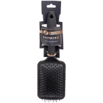 Расческа массажная «СЕКРЕТ ТВОЕЙ КРАСОТЫ», прямоуг., цвет черный, матовое покрытие, 8*25.5см