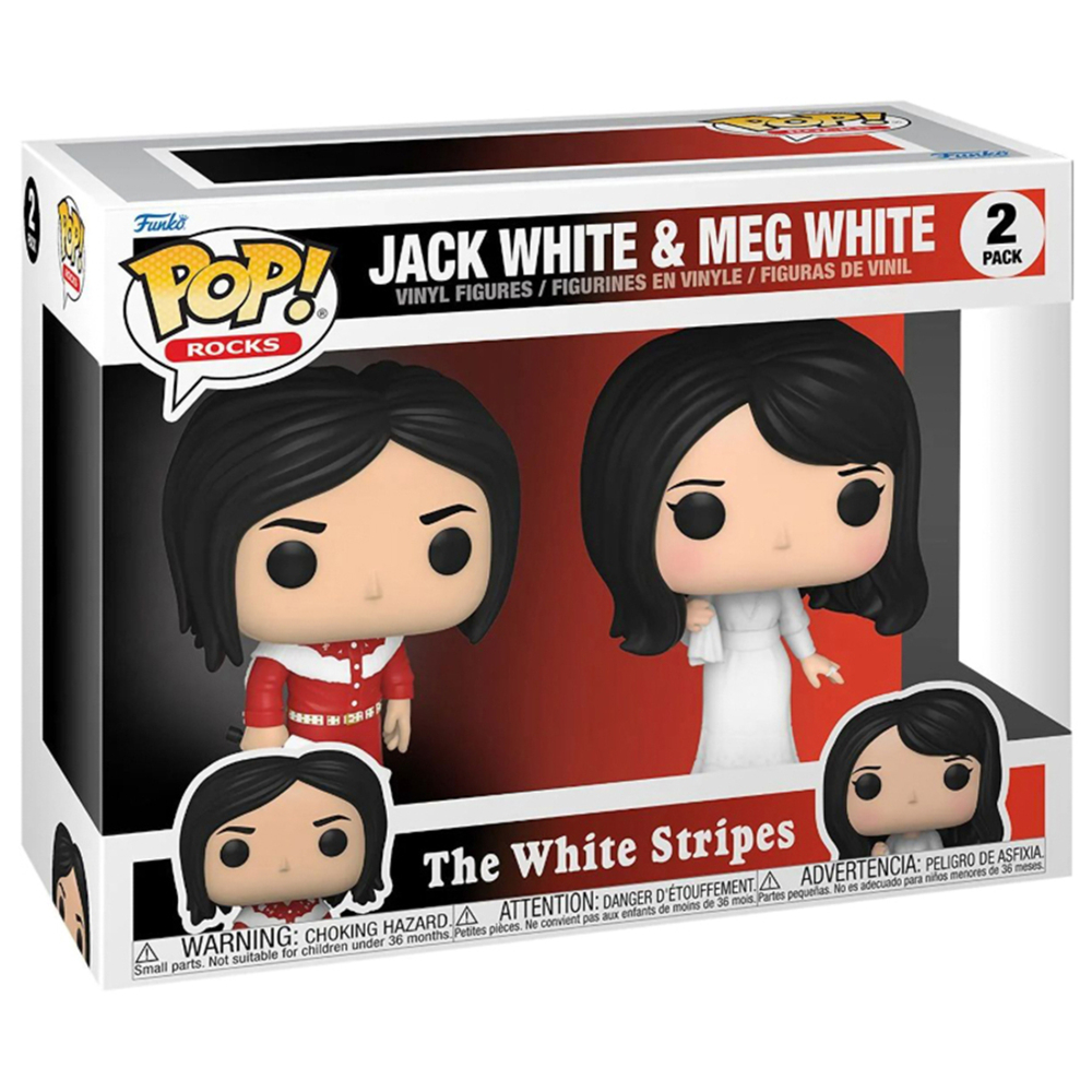 Фигурка Funko POP! Rocks - The White Stripes Jack White & Meg White