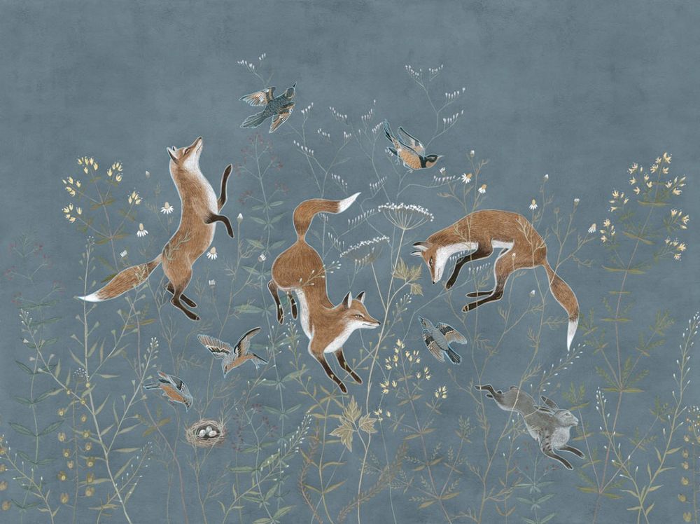 Бесшовная фреска ECO текстиль FOXY, 2,7 м (Ширина 4 м)