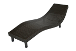 Лежак-шезлонг Garden Story Вико ротанг искусственный (коричневый) (Т)