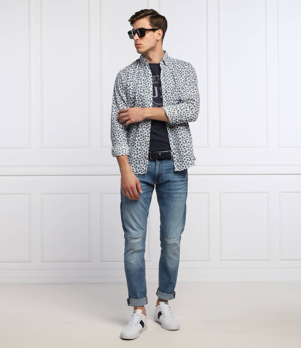 льняная рубашка 15 jjsh-19heli-w Joop! Jeans - белый(30031222)