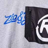 Свитшот ZNY R Pocket, серый меланж