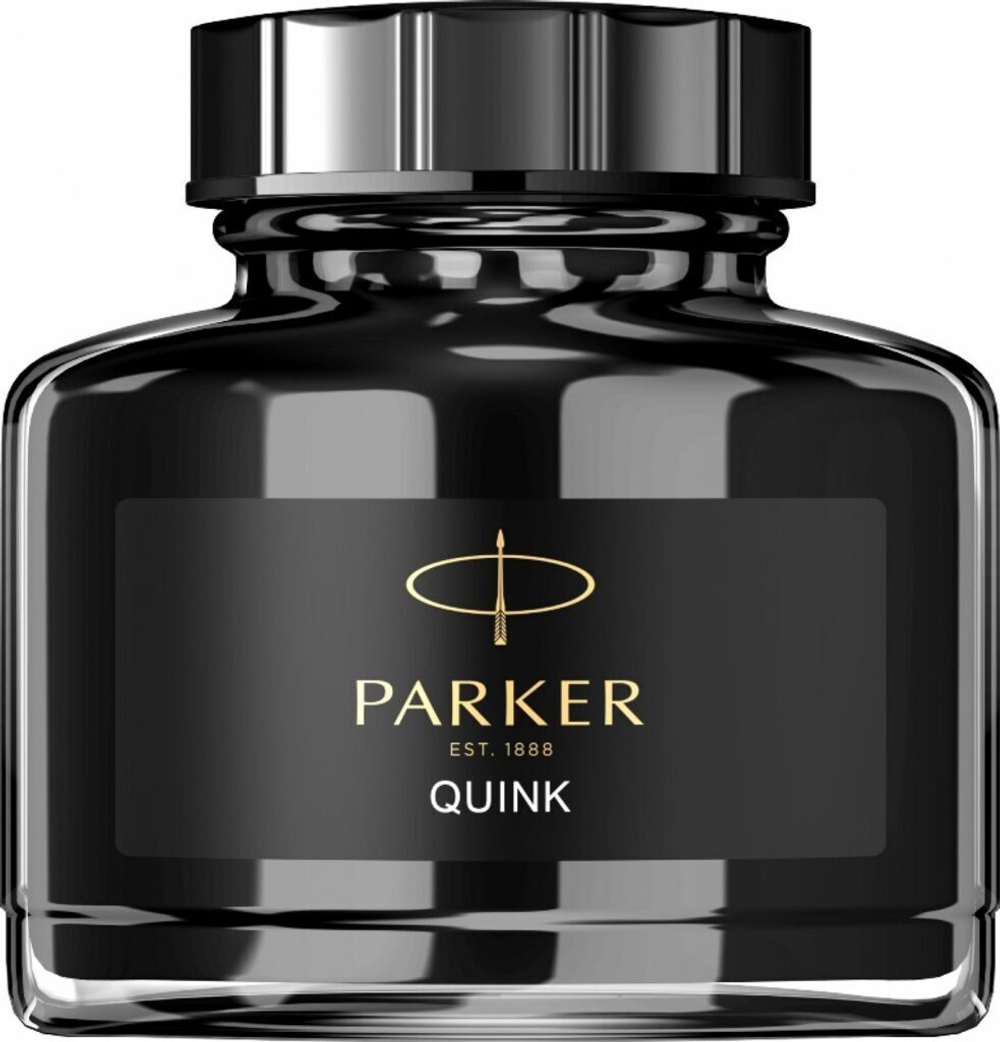 Parker чернила в банке Quink Ink Z13, чёрные 57 мл